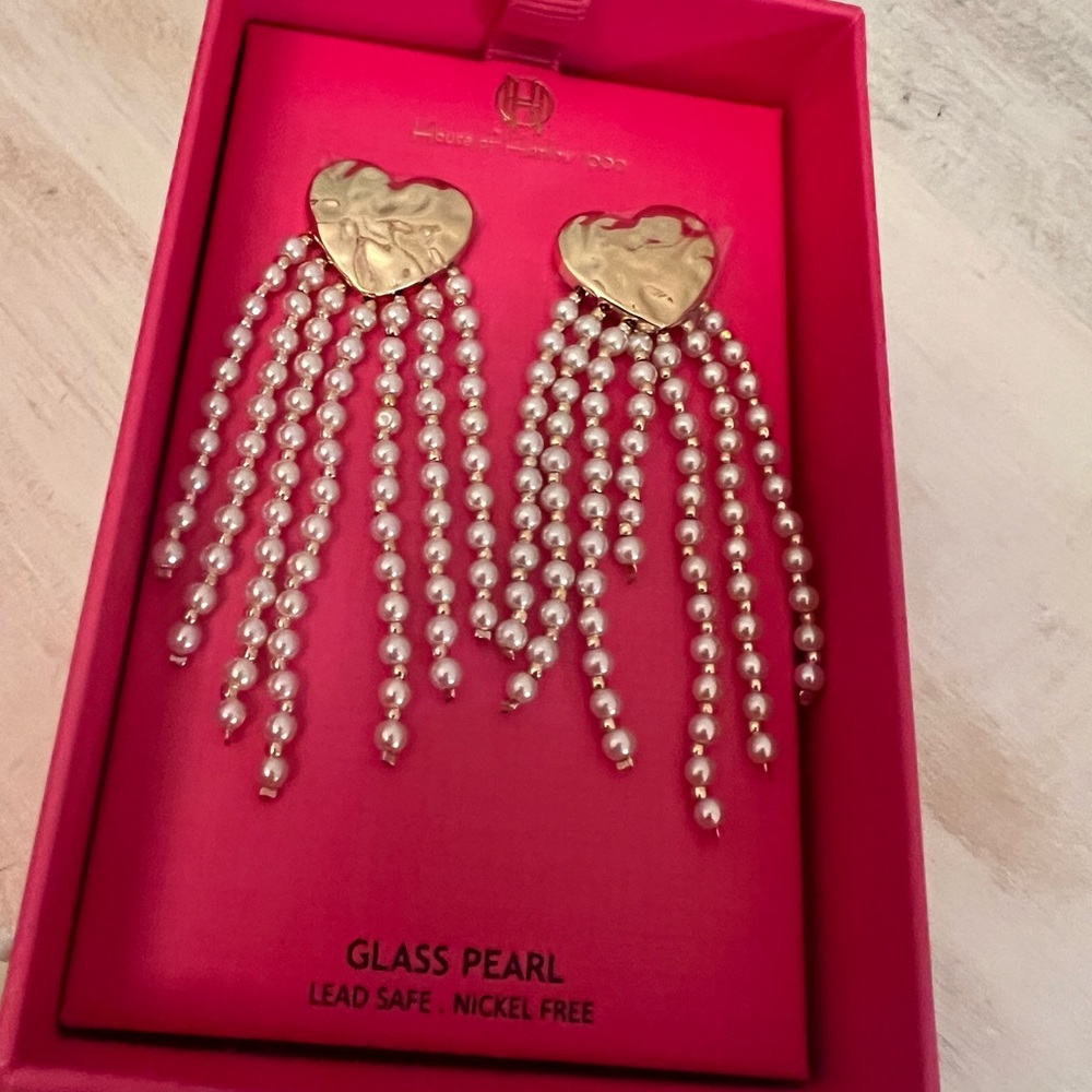 ⚡️House of Harlow 1960 Heart Earrings - Picture 2 of 3